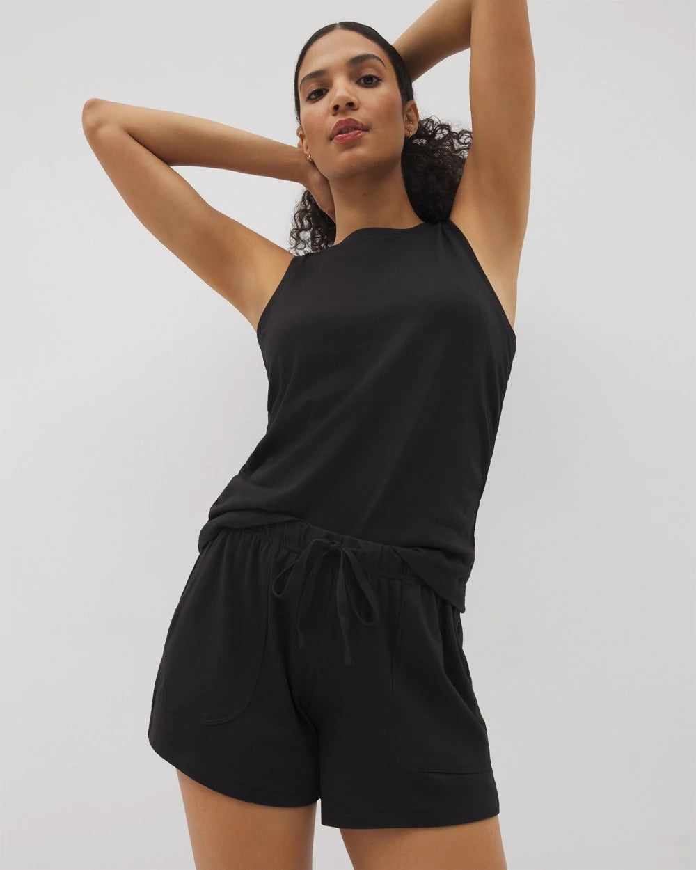 Pajama Shorts - BLACK | Soma Women