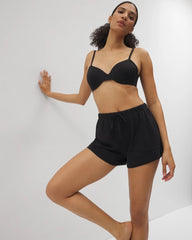 Pajama Shorts - BLACK | Soma Women