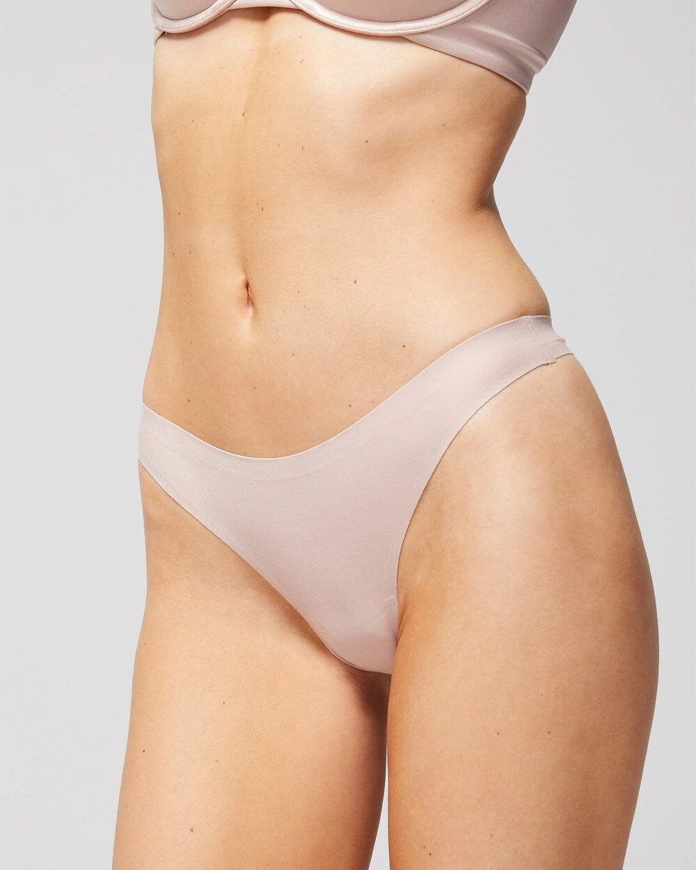 Soft Stretch Thong Panty - ADOBE ROSE | Soma Women