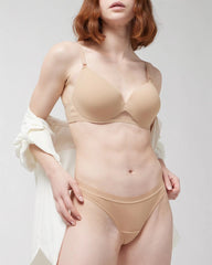 Cotton Thong Panty - WARM AMBER | Soma Women