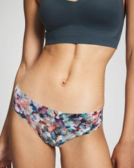 Thong Panty - PETAL MOSAIC MINI PETROL | Soma Women