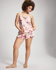 Tie Front Camisole - FLORAL DREAMS PINK BLUSH | Soma Women