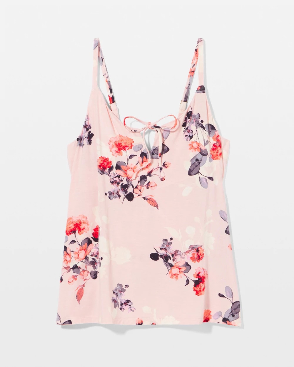 Tie Front Camisole - FLORAL DREAMS PINK BLUSH | Soma Women