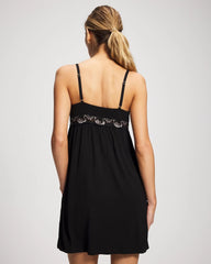 Soft Support Lace Chemise - BLACK | Soma Women