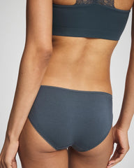 Bikini Panty with Lace - PETROL | Soma Women