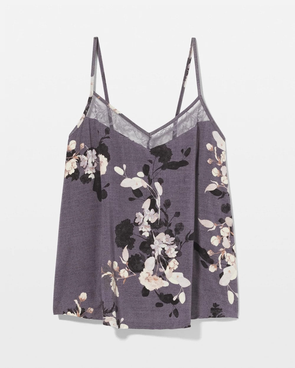 Lace Cami - FLORAL DREAMS GRAY | Soma Women