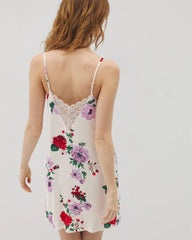 Lace Trim Chemise - RHAPSODY FLORAL SUGAR | Soma Women