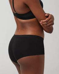 Cotton Boyshort Panty - BLACK | Soma Women