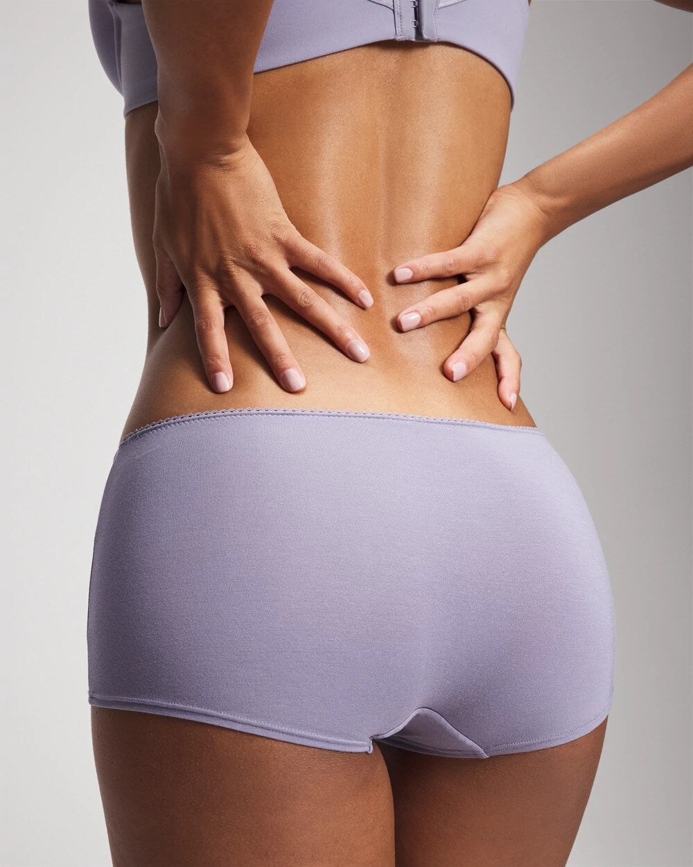 Lace Boyshort Panty - LAVENDER CLOUD | Soma Women
