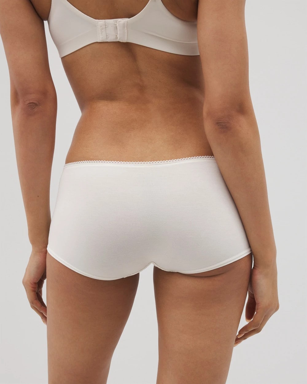 Lace Boyshort Panty - IVORY | Soma Women