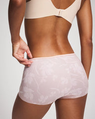 Edge Boyshort Panty - REFLECTION BLOOMS M PINK | Soma Women
