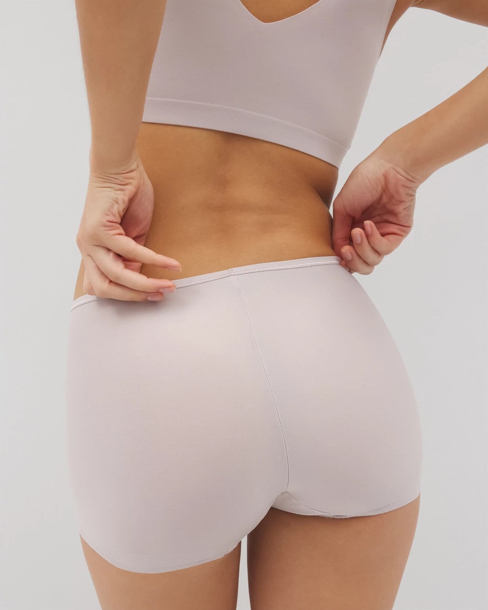 Edge Boyshort Panty - GRAY GLASS | Soma Women