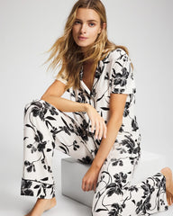 Printed Pajama Pants - REFLECTION BLOOMS CHAMP | Soma Women