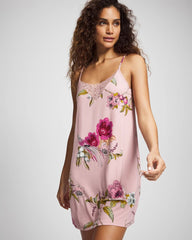 Lace Trim Chemise - FEATHERED FANCY PINK | Soma Women