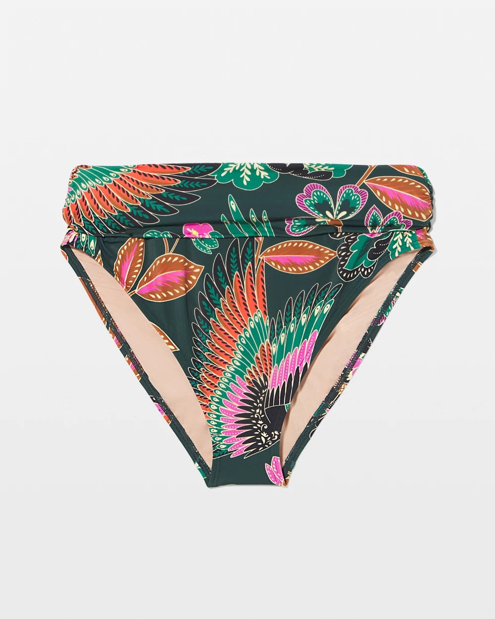 Covertible Bikini Bottom - PARROT-ISE LUSH EMERALD | Soma Women