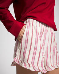 Pajama Set - SMART STRIPE CHAMPAGNE | Soma Women
