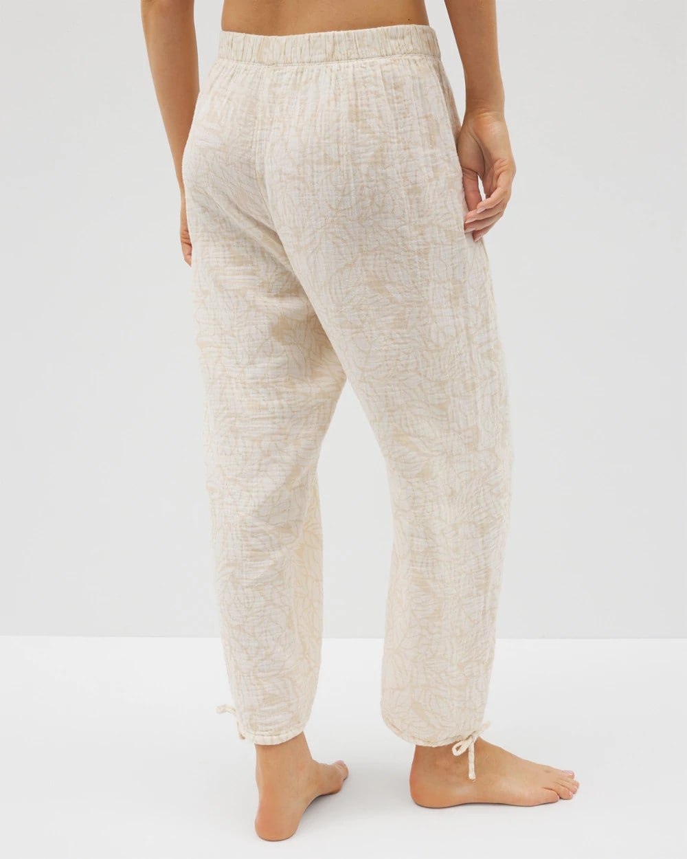 Tie Bottom Pajama Pant - PALMTASTIC GRAND CHAMP | Soma Women