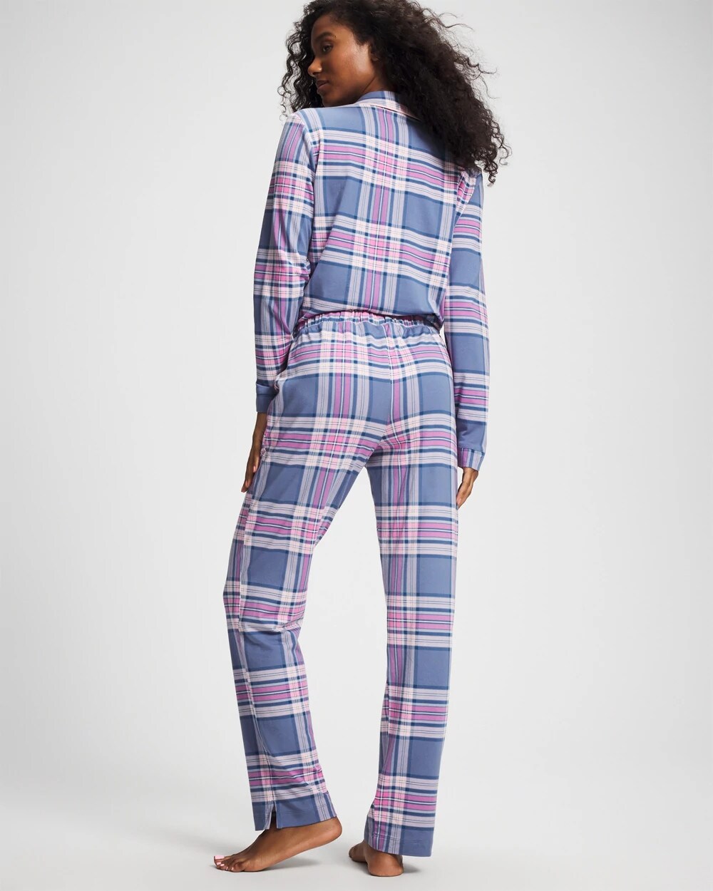 Ankle Pajama Pant - PRETTY PLAID SUNDOWN | Soma Women