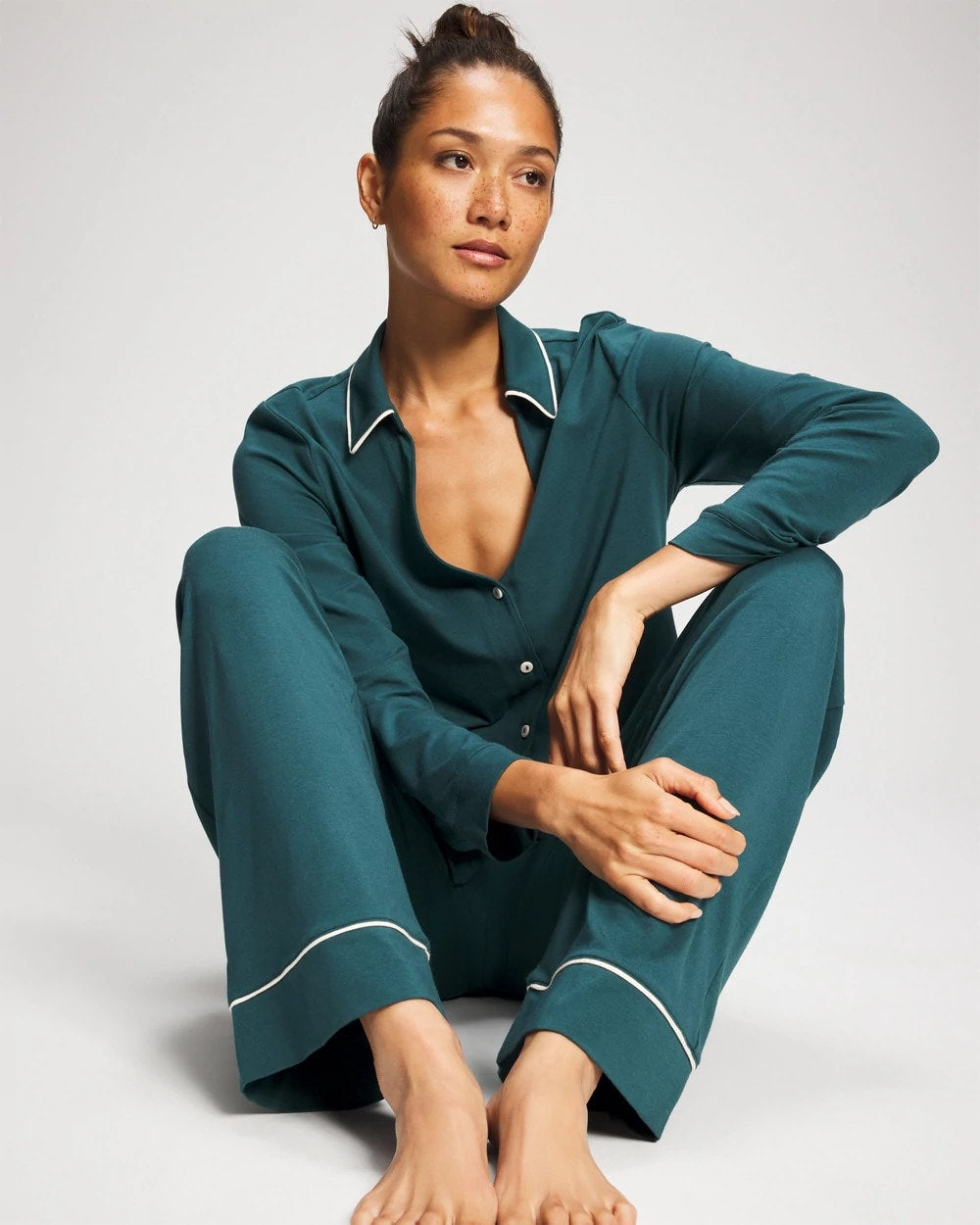 Pajama Pant - DEEP TEAL | Soma Women