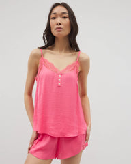 Lace Trim Cami - CAMELLIA ROSE | Soma Women