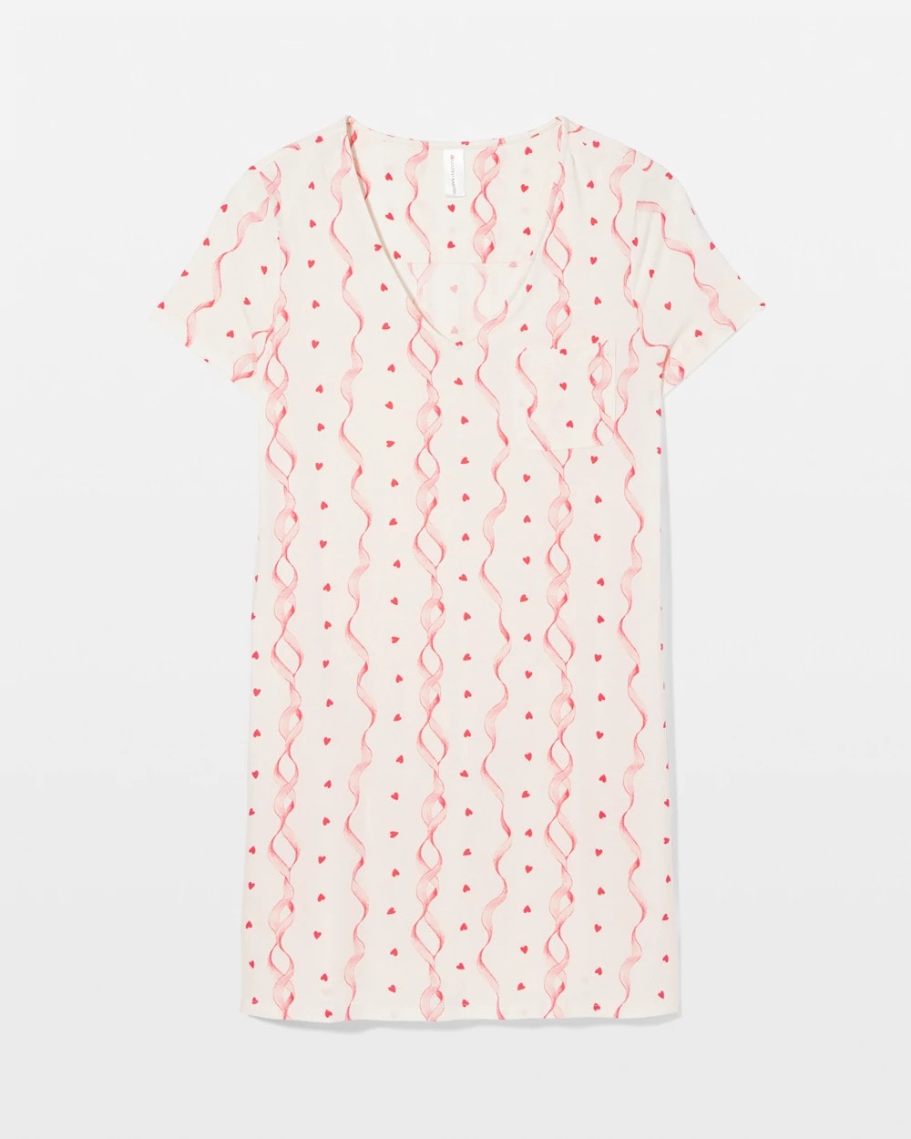 Short Sleeve Sleepshirt - COQUETTE VALENTINE CHAMP | Soma Women