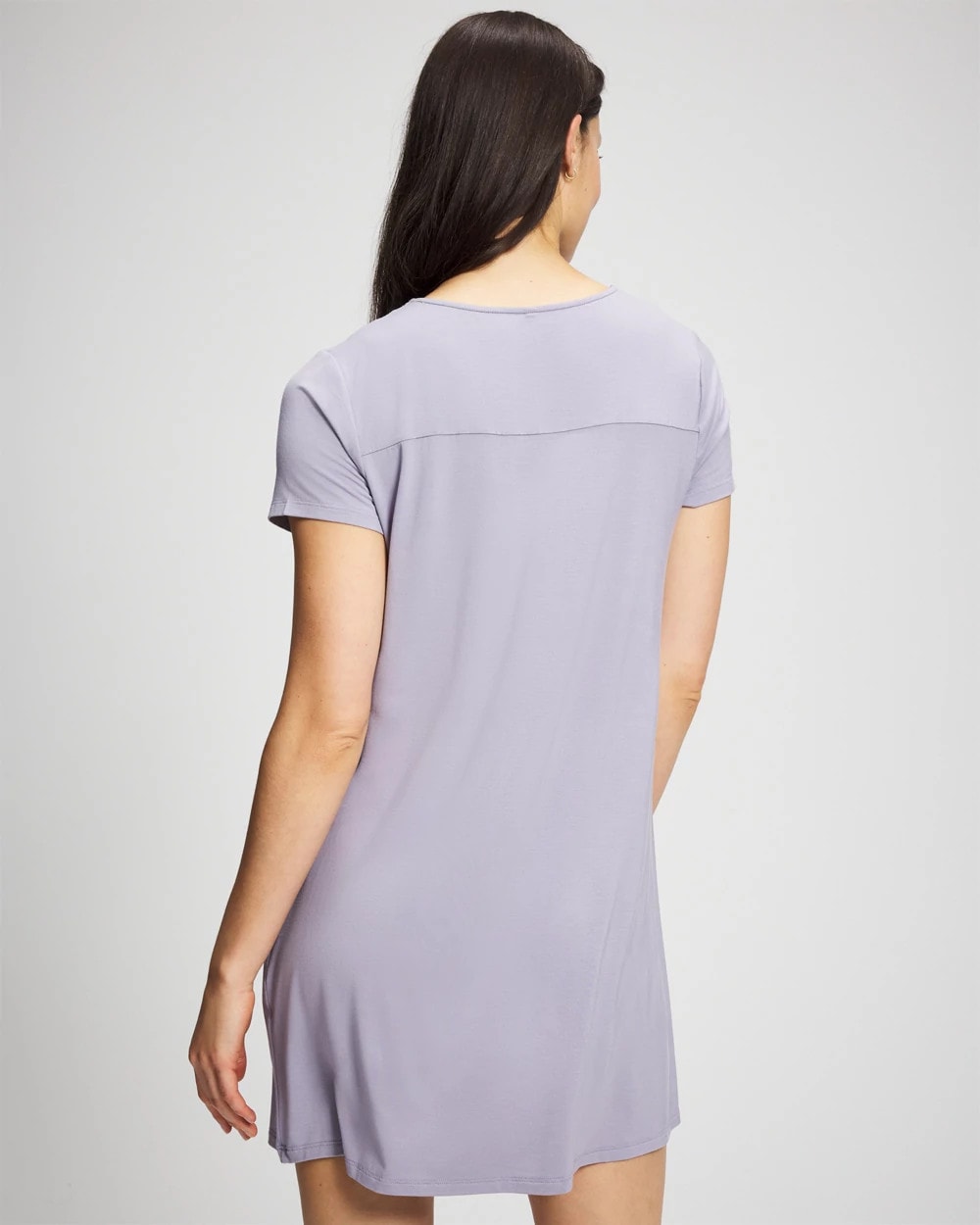 Short Sleeve Sleepshirt - LAVENDER CLOUD | Soma Women