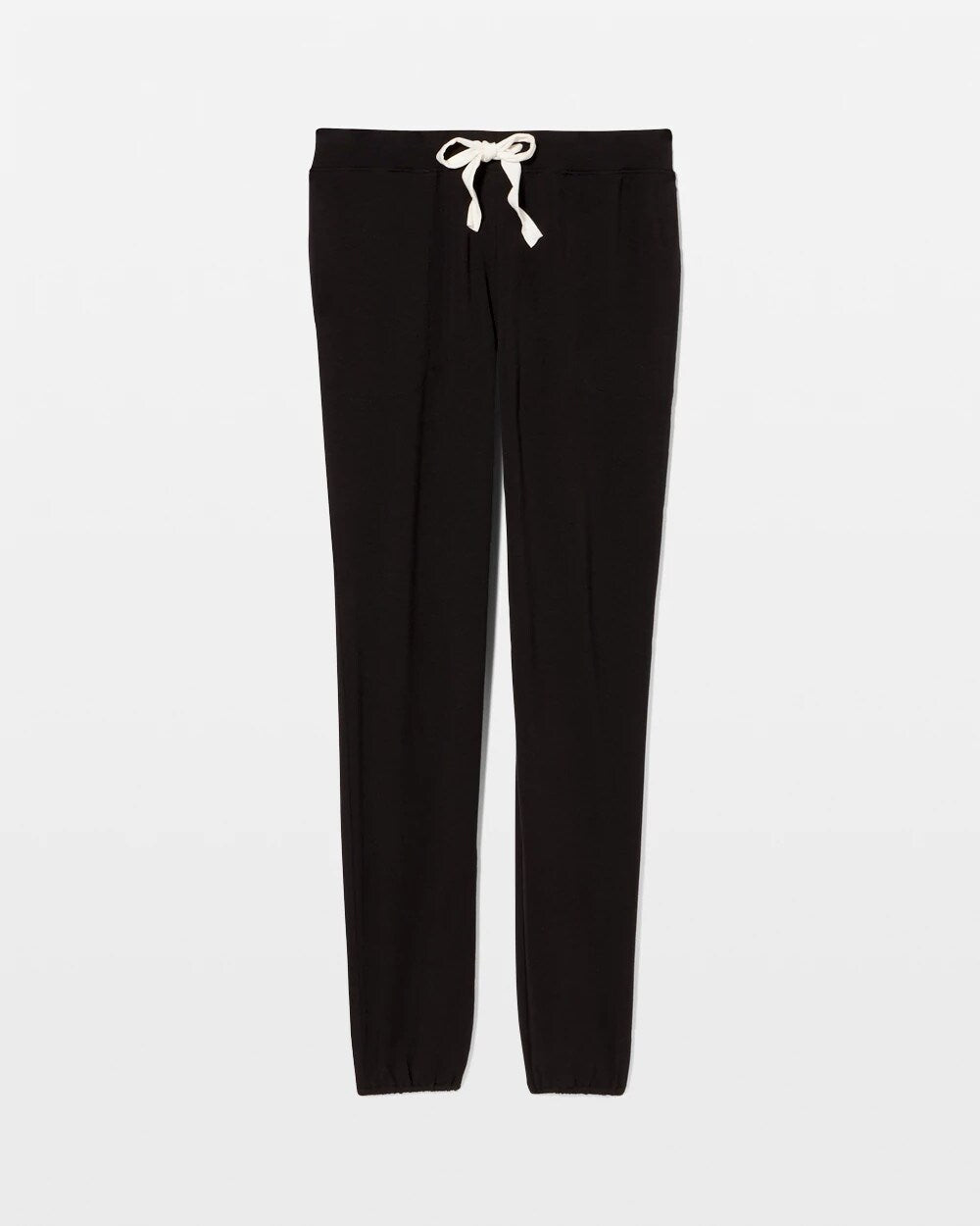 Banded Ankle Pajama Pant - BLACK | Soma Women