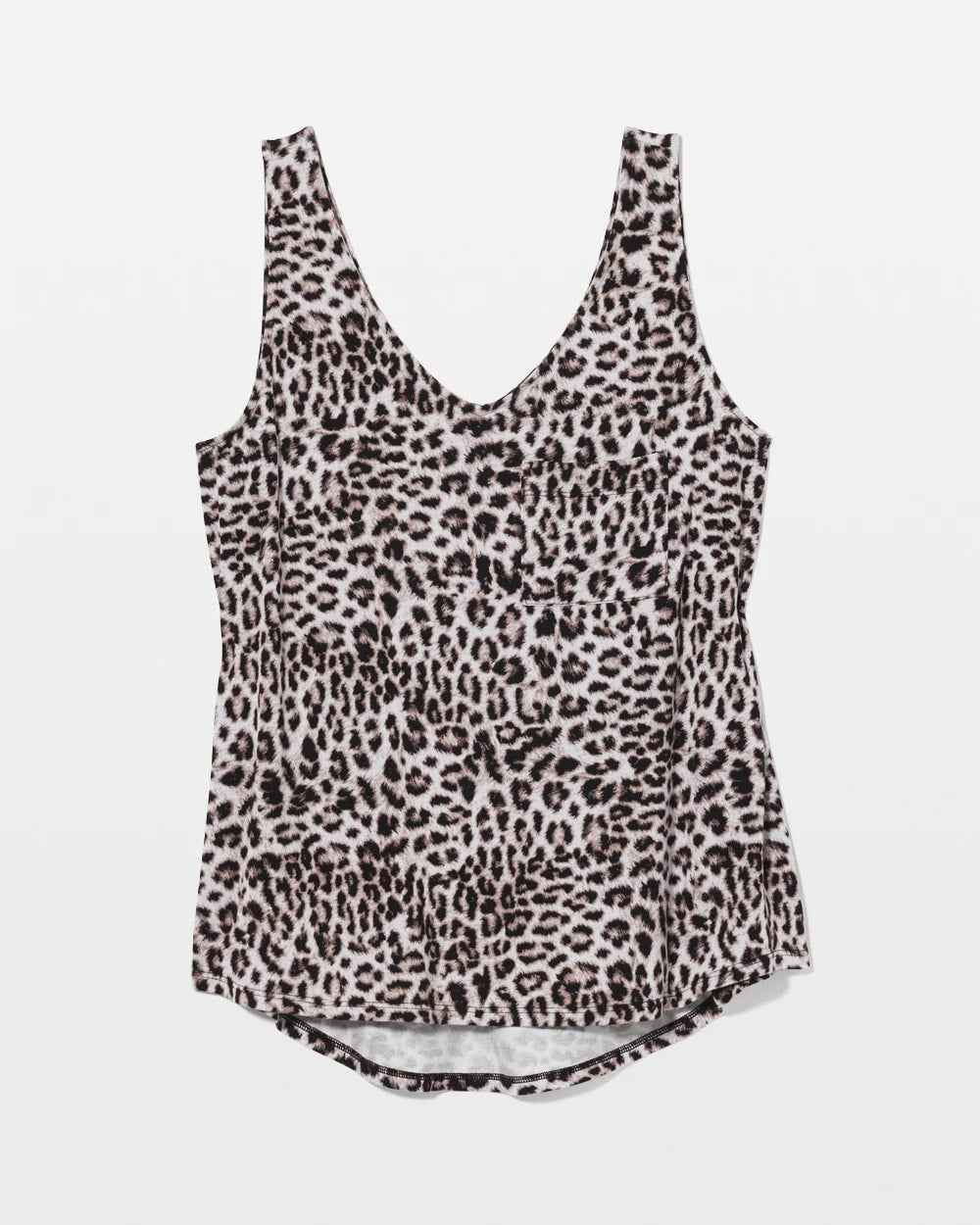 V-Neck Pajama Tank - DIVINE LEOPARD TAUPE | Soma Women