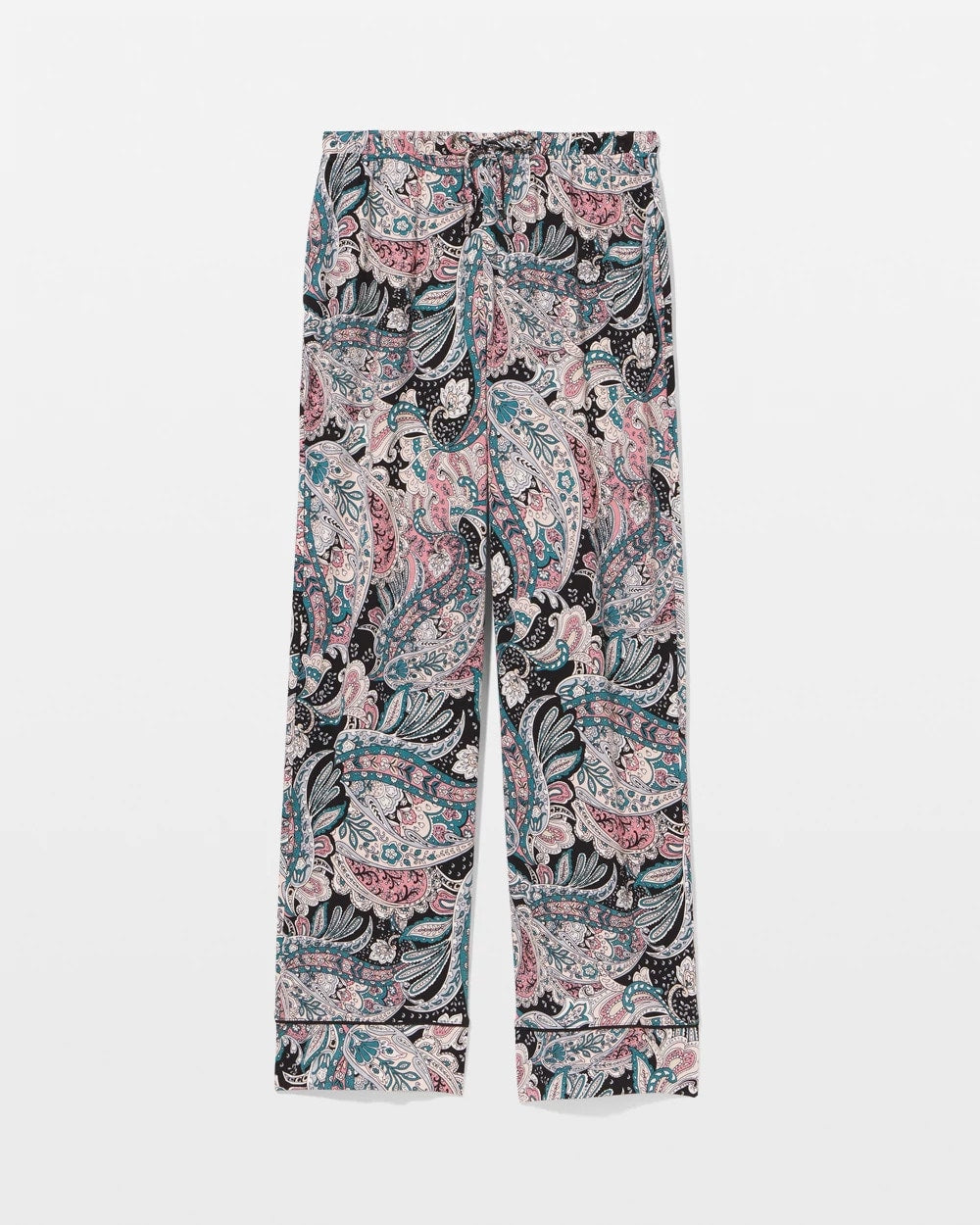 Printed Pajama Pant - REGAL PAISLEY BLACK | Soma Women