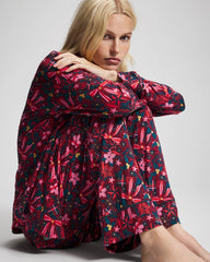 Printed Pajama Pant - HOLLY JOLLY RED VELVET | Soma Women
