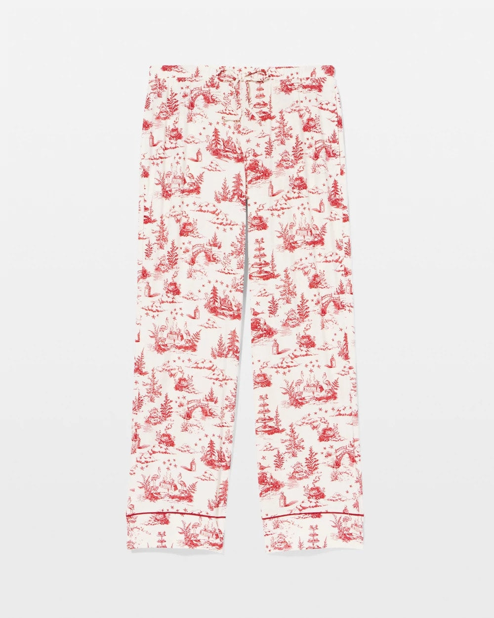Printed Pajama Pant - ENCHANTED TOILE CHAMPAGNE | Soma Women