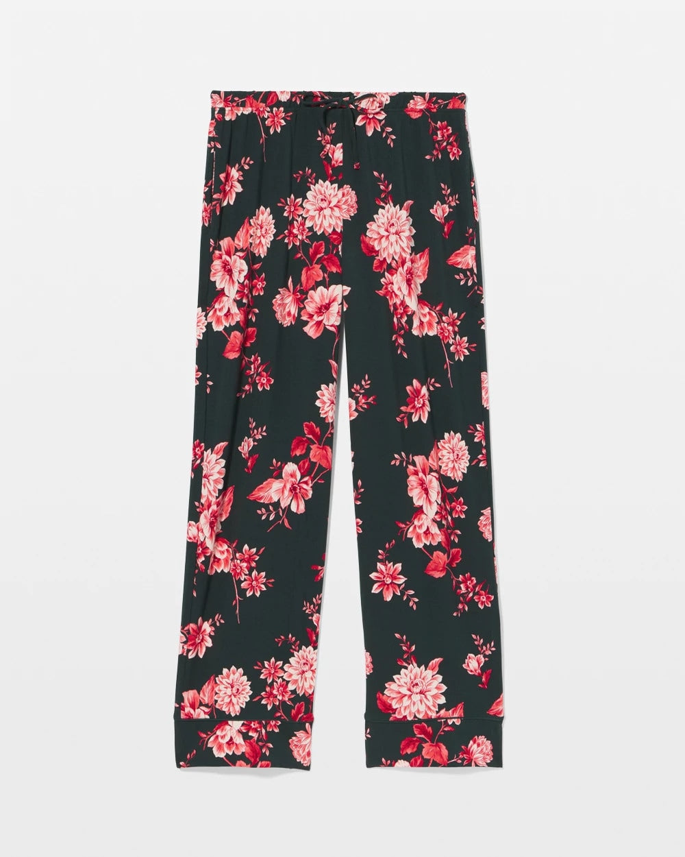Printed Pajama Pant - COTTAGE FLORAL GREEN | Soma Women