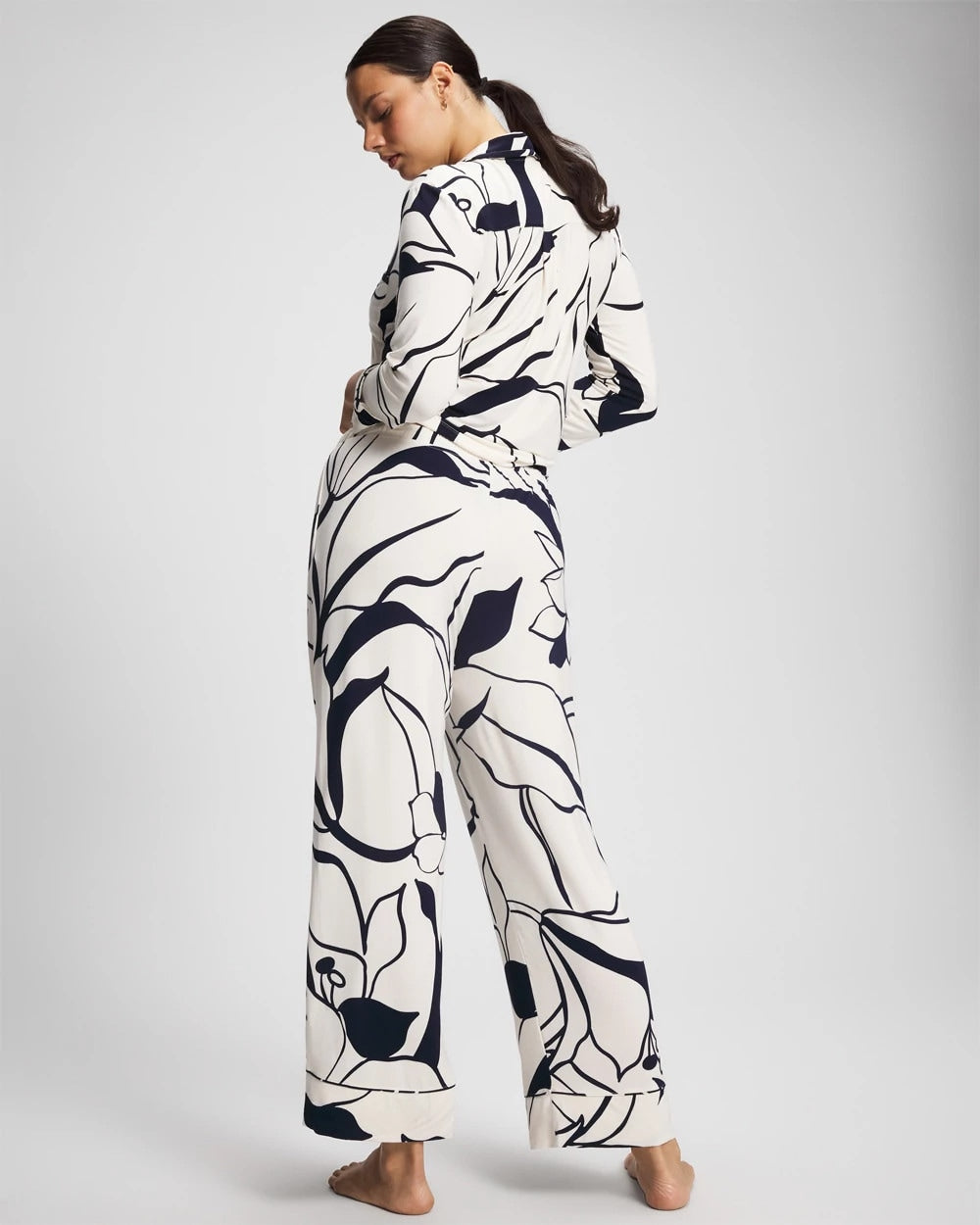 Printed Pajama Pant - NOUVEAU FLORA CHAMP | Soma Women