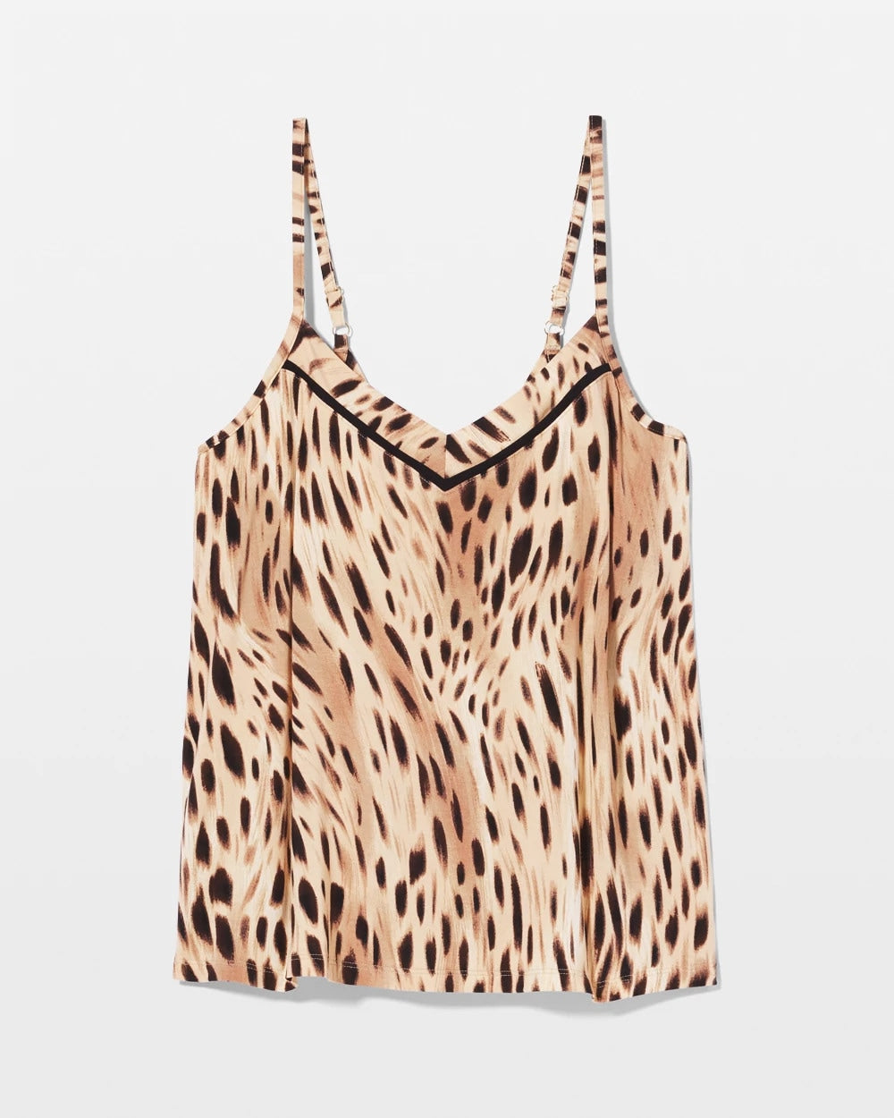 Piped Pajama Cami - SPLENDID LEOPARD AMBER | Soma Women