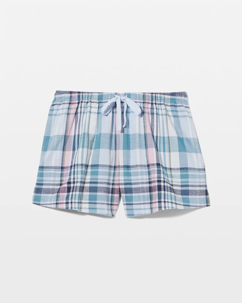 Printed Pajama Short - VILLA PLAID OCEAN AIR | Soma Women