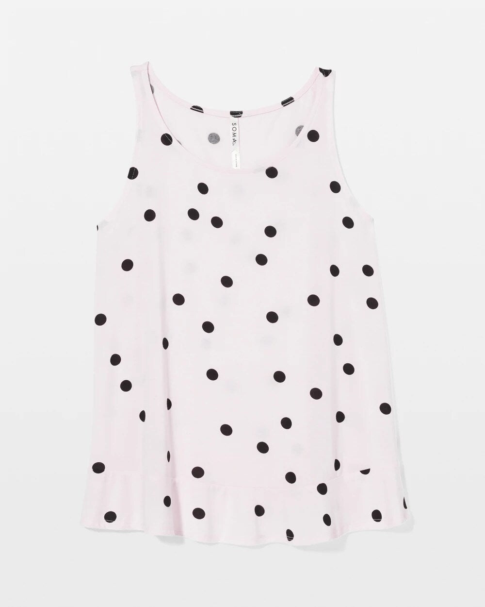 Ruffle Pajama Tank - CHEERFUL DOT B SUGAR | Soma Women