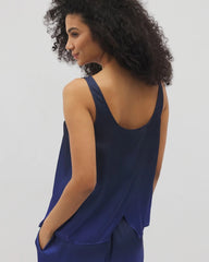Pajama Tank - MARINE OMBRE SUGAR COATED | Soma Women