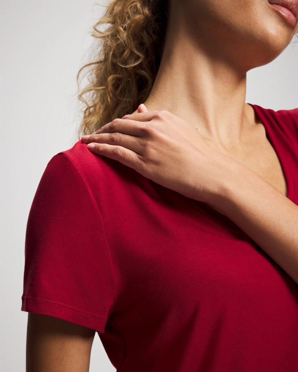 Classic Pajama Top - PAINT THE TOWN RED | Soma Women