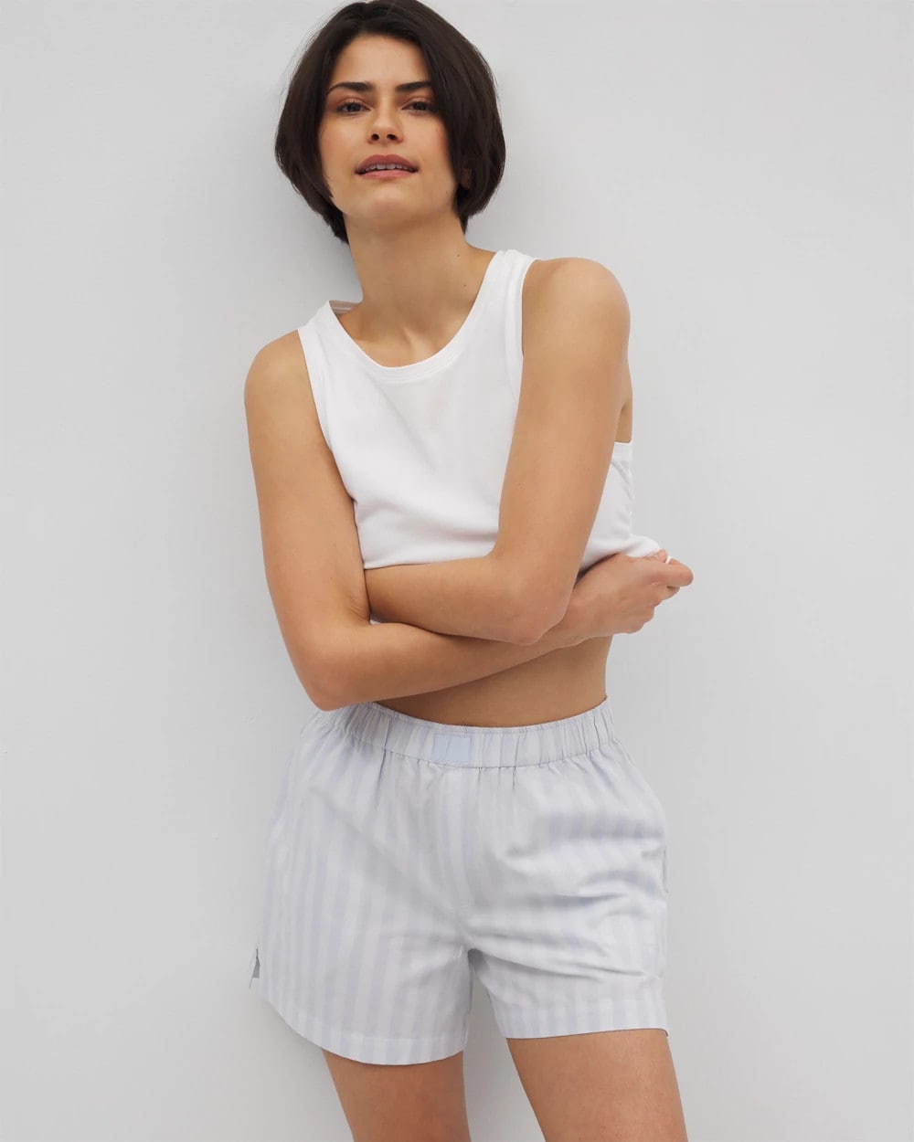 Pajama Shorts - PLAYA STRIPE OCEAN AIR | Soma Women