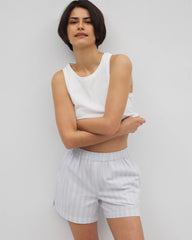 Pajama Shorts - PLAYA STRIPE OCEAN AIR | Soma Women