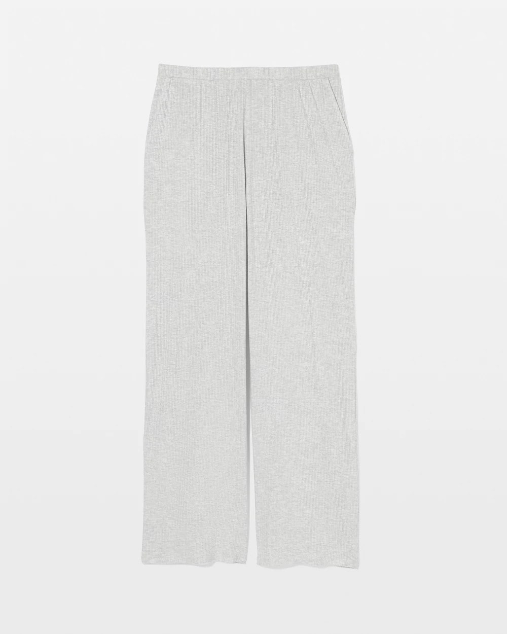Pointelle Wide Leg Pajama Pant - HEATHER FROST | Soma Women