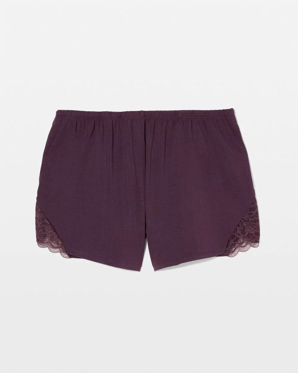 Lace Trim Pajama Short - PLUM PERFECT | Soma Women