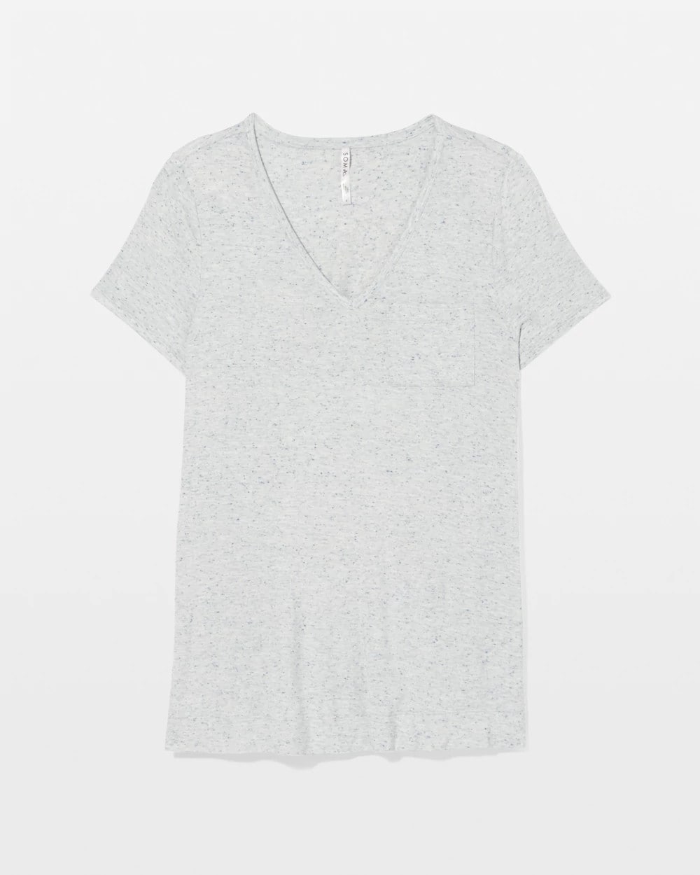 Slub Short Sleeve Tunic Pajama Tee - BLUE SLUB | Soma Women
