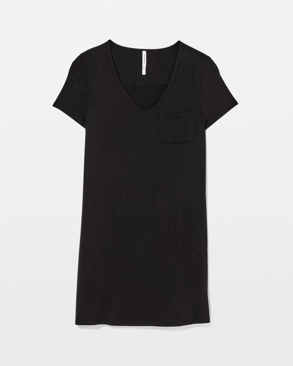 Short-Sleeve Sleepshirt - BLACK | Soma Women