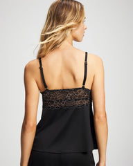 Lace Pajama Cami - BLACK | Soma Women