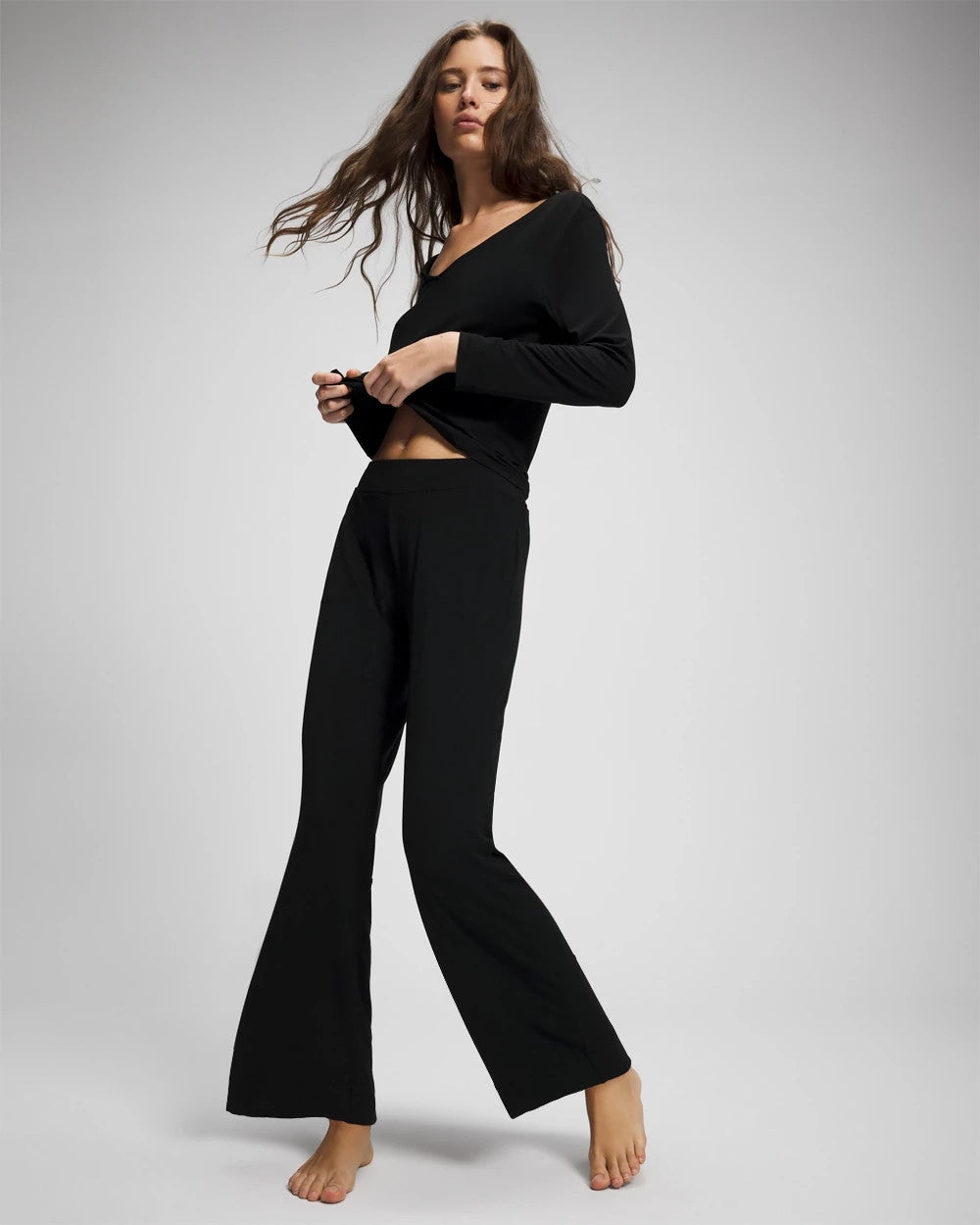 Pajama Pants - BLACK | Soma Women