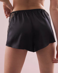 Silk Pajama Short - BLACK | Soma Women