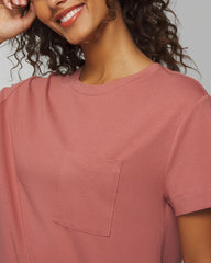 Short-Sleeve Pocket Pajama Tee -  | Soma Women