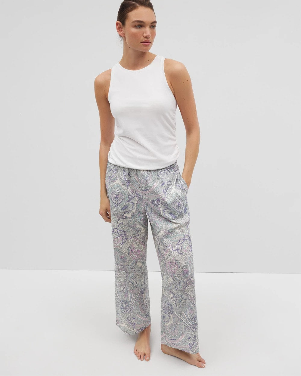 Pajama Pant - GLOBAL PAISLEY GRAND C | Soma Women