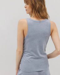 Ruched Pajama Tank - HEATHER MARINA | Soma Women